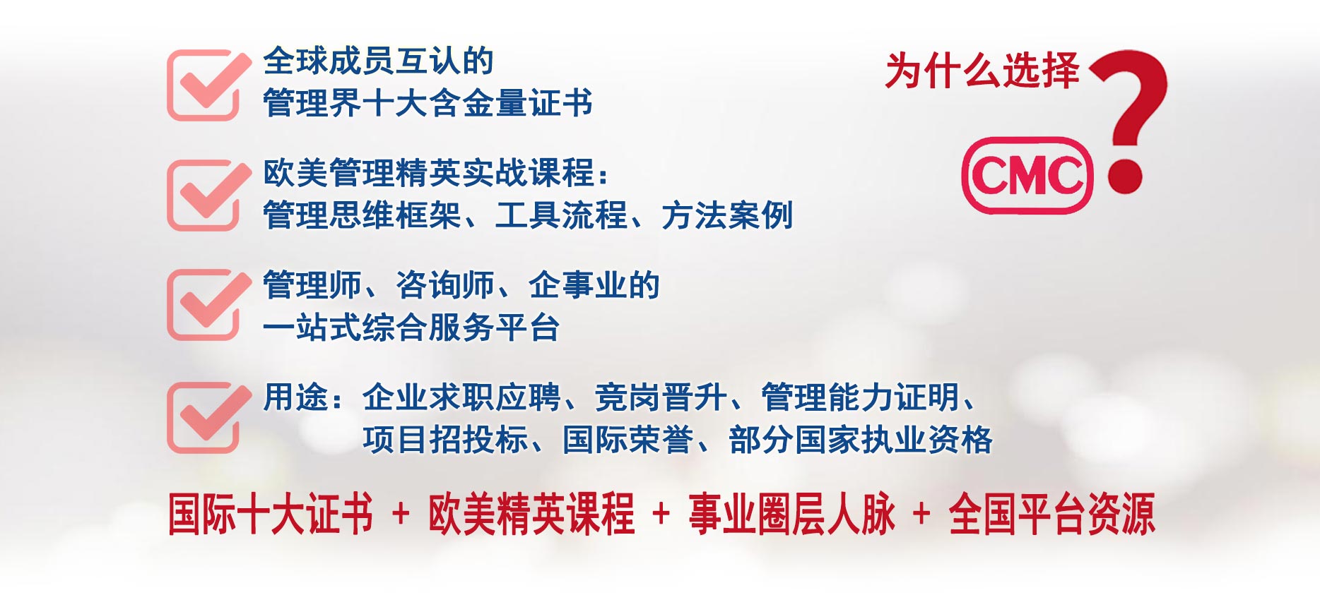 选择国际注册管理咨询师